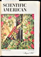 1967 A Scientific American c. magazin II. féléve bekötve.