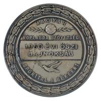 1950. "Magyar Röplabda Szövetség 1950 évi őszi bajnokság - Sporttal a békéért" ezüstpatiná...