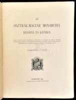Az Osztrák-Magyar Monarchia írásban és képben, Csehország I. rész. Sérült fűzéssel, sérült papírborí...
