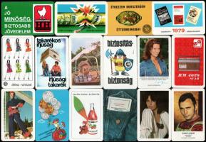 59 db 1976-79 közötti kártyanaptár