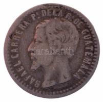 Guatemala 1859R 1R Ag Rafael Carrera T:F Guatemala 1859R 1 Real Ag Rafael Carrera C:F Krause KM#32