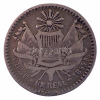 Guatemala 1859R 1R Ag "Rafael Carrera" T:F
Guatemala 1859R 1 Real Ag "Rafael Carrera...
