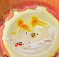 M jelzéssel: Retró kerámia tál, hibátlan, d: 24 cm