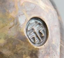 Szemereki Teréz: Design váza, kerámia, jelzett, hibátlan, m: 10 cm