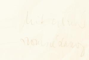 Csohány Kámán (1925-1980):. Mit csinál szomszédasszony. Tus, papír, jelzés nélkül, megjelent Obersov...