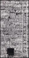 1974 Ifj. Koller Antal feliratozott, vintage fotója, ezüst zselatinos fotópapíron, 24x12,2 cm