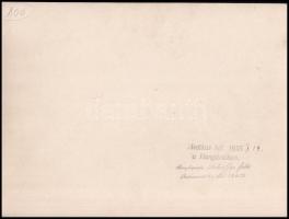 1935 Budapest, Hungária Hotel, Medikus bál, pecséttel jelzett vintage fotó, ezüst zselatinos fotópap...