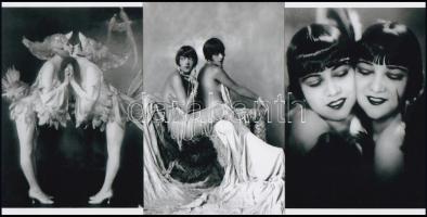 cca 1920-as évek, a Dolly Systers, azaz Deli Janka és Deli Rózsi balassagyarmati iker lányok - későb...