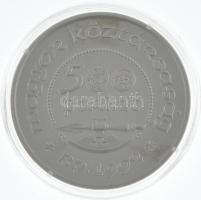1992. 500Ft Ag "Szent László" kapszulában T:PP kis patina Adamo EM125