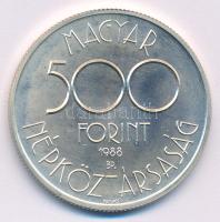 1988. 500Ft Ag "1990. Labdarúgó Világbajnokság - három játékos" kapszulában T:BU Adamo EM1...