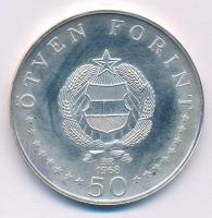 1968. 50Ft Ag "Semmelweis" kapszulában T:UNC Adamo EM27