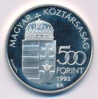 1992. 500Ft Ag "Telstar 1" kapszulában T:PP Adamo EM127