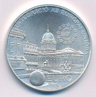 1997. 2000Ft Ag "Integráció az EU-ba-EURO I" kapszulában T:BU Adamo EM147