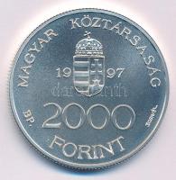 1997. 2000Ft Ag "Integráció az EU-ba-EURO I" kapszulában T:BU Adamo EM147