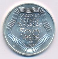 1989. 500Ft Ag "XXV. Nyári Olimpiai Játékok - Barcelona 1992" kapszulában T:BU Adamo EM11