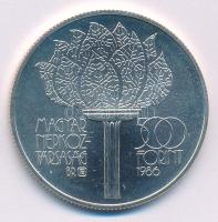 1986. 500Ft Ag "XV. Téli Olimpia Calgary 1988" kapszulában T:BU Adamo EM98