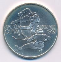 1989. 500Ft Ag XVI.Téli Olimpia-Albertville 1992 kapszulában T:BU kis patina Adamo EM111