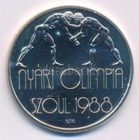1987. 500Ft Ag Nyári Olimpia - Szöul 1988 kapszulában T:BU patina Adamo EM99