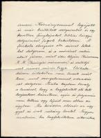 1935 R(eissmann) Barabás Gizella (1893-1985) festőművész saját kézzel írt levele Sárdy Brutus (1892-...