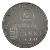 1998. 2000Ft Ag "WWF - Óvd a természetet" kapszulában T:PP kis fo. Adamo EM154