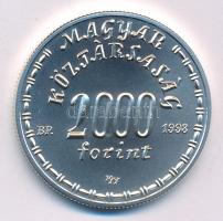 1998. 2000Ft Ag "Eötvös Lóránd" kapszulában T:BU Adamo EM156