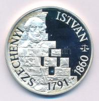 1991. 500Ft Ag Széchenyi István kapszulában T:PP patina Adamo EM122