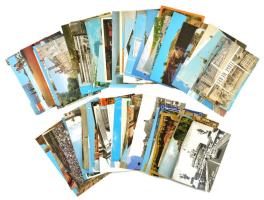 Kb. 100 db MODERN külföldi város képeslap / Cca. 100 modern non-Hungarian town-view postcards