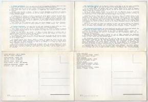 Velencei Kaszinó kinyitható reklámja két képeslappal / Venezia Casino Municipale - modern folding ad...