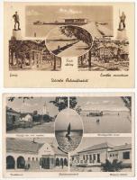 Balaton - 5 db régi képeslap