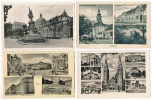 10 db RÉGI magyar város képeslap / 10 pre-1945 Hungarian town-view postcards