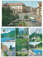 11 db MODERN erdélyi város képeslap / 11 modern Transylvanian town-view postcards