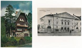 11 db MODERN erdélyi város képeslap / 11 modern Transylvanian town-view postcards