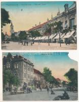 Nagybecskerek, Zrenjanin, Veliki Beckerek; - 2 db régi képeslap / 2 pre-1945 postcards