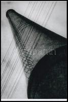 cca 1935 Tabák Lajos (1904-2007) szolnoki fotóművész hagyatékából 1 db modern nagyítás, jelzés nélkül (gyárkémény), 15x10 cm