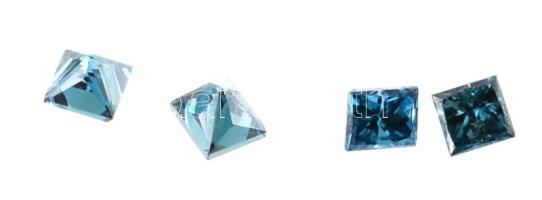 Kék gyémánt csomag 12 db 0,10cts, princess csiszolás