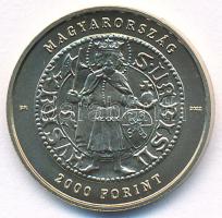 2022. 2000Ft Cu-Ni-Zn "Hunyadi János" kapszulában T:BU