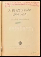 Kanizsai Dezső: A beszédhibák javítása. Útmutató és gyakorlókönyv. DEDIKÁLT! Bp.,1961,Tankönyvkiadó....