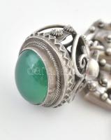 Neo etruszt peruzzi ezüst (Ag) karkötő cca 1930 Jelzett 40 g