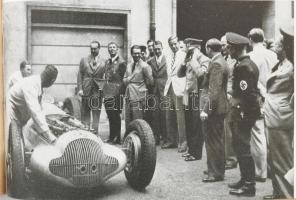 Hermann Lang: Vom Rennmonteur zum Europameister. München., 1943., Knorr&Hirth. Fekete-fehér fotó...