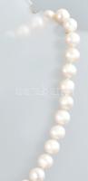 Édesvizi gyöngysor ezüst (Ag) kapoccsal d:70-75 mm, 57 cm, 99 g