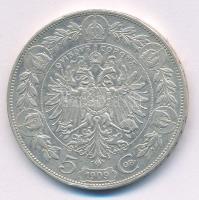 Ausztria 1909. 5K Ag "Ferenc József" T:XF ph, karc
Austria 1909. 5 Corona Ag "Franz ...