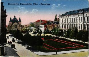 1929 Kromeríz, Komenského Nám., Synagoga / square, synagogue (EK)