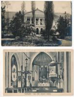30 db RÉGI magyar város képeslap vegyes minőségben / 30 pre-1945 Hungarian town-view postcards in mixed quality