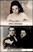 cca 1965 ,,Szüzet a hercegnek" című olasz - francia filmvígjáték jelenetei és szereplői, 7 db v...