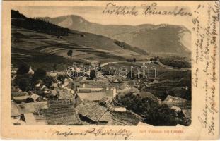 1904 Gölnicbánya, Göllnitz, Gelnica; Volkmár falu. Feitzinger Ede 550 L. 1902/12. / Dorf Volkmár bei Gölnitz / village (fl)