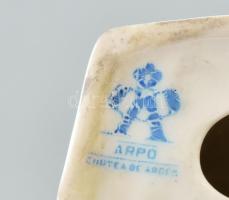 Porcelán pingvin figura, alján jelzéssel, hibátlan, m: 13 cm