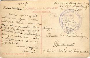 1915 Sarajevo, Türken Viertel / Tukish district (EK) + "M. kir. 30. népfölkelő parancsnokság II...