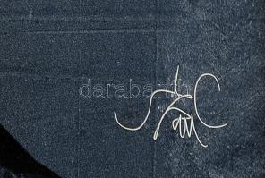 Szász Endre (1926-2003): Portré. Olaj, farostlemez, jelzett. Proveniencia: Ury Ibolya (1924-2009), a...