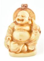 Műanyag Buddha, hibátlan, m: 4,5 cm