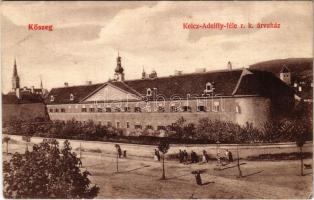 1909 Kőszeg, Kelcz-Adelffy féle római katolikus árvaház. Róth Jenő kiadása (EK)